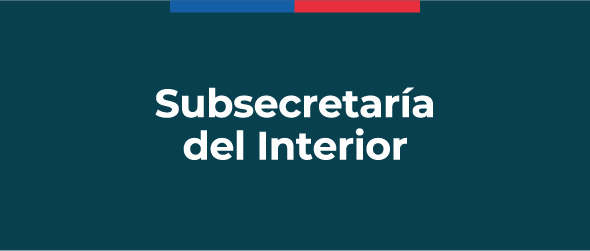 Página web Subsecretaría del Interior